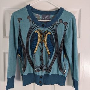 Beautiful art nouveau knit sweater, out of stock